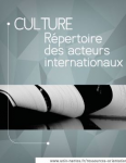 Culture : répertoire des acteurs internationaux