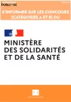 S'informer sur les concours du Ministère des Solidarités et de la Santé