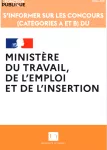 S'informer sur les concours du Ministère du Travail